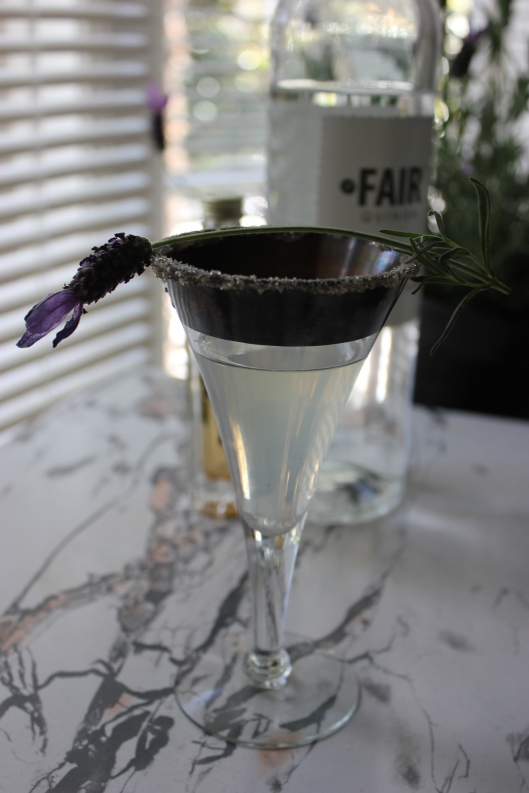 Vegan Lavender Martini picture
